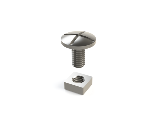 cable tray fixing screw & nut