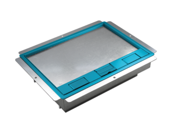 powder coated cavity floor box