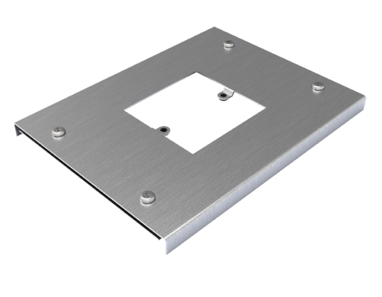 Tamperproof Single Socket Plate