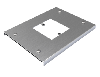 Tamperproof Vertical Single Socket Plate
