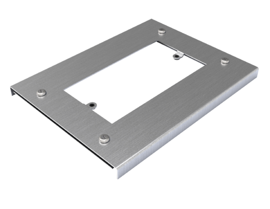 Tamperproof Twin Socket Plate