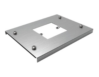 Screwbush Single Socket Plate