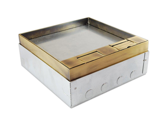 brass screed floor box